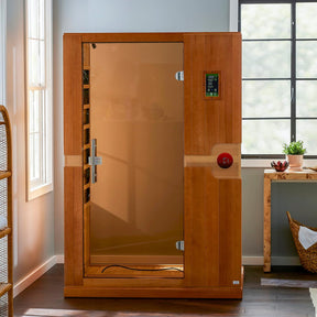 Dynamic "Venice" 2-person Low EMF FAR Infrared Sauna DYN-6210-01
