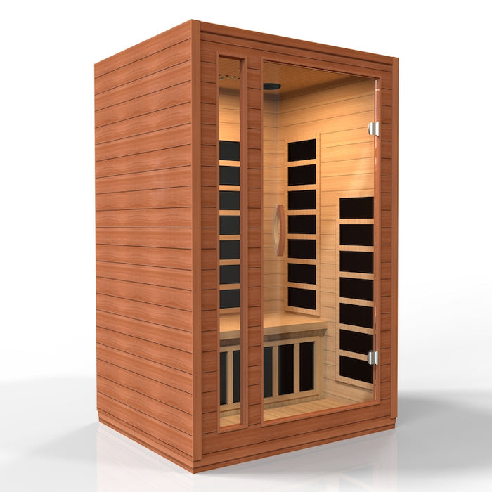 Dynamic Cordoba Elite 2-person Ultra Low EMF FAR Infrared Sauna - DYN-6203-01 Elite