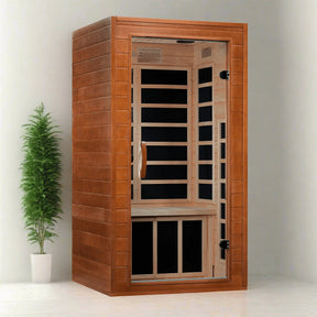 Dynamic Avila Elite 1-2-person Ultra Low EMF FAR Infrared Sauna - DYN-6103-01 Elite