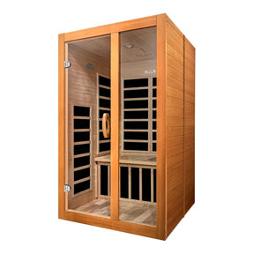 Dynamic Santiago Elite 2-person Ultra Low EMF FAR Infrared Sauna - DYN-6209-02 Elite