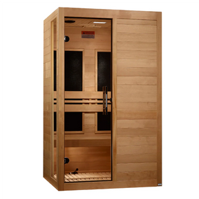 New 2026 Model Dynamic “Lucca” 2 Person Low EMF FAR Infrared Sauna DYN-6215-05
