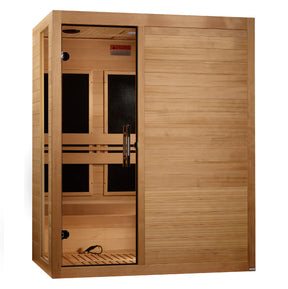 New 2026 Model Dynamic “Toscana” 3 Person Low EMF FAR Infrared Sauna DYN-6315-05