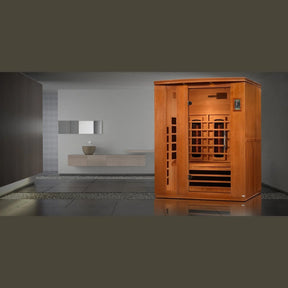 Dynamic "Lugano" 3-Person Full Spectrum  Near Zero EMF FAR Infrared Sauna DYN-6336-03 FS