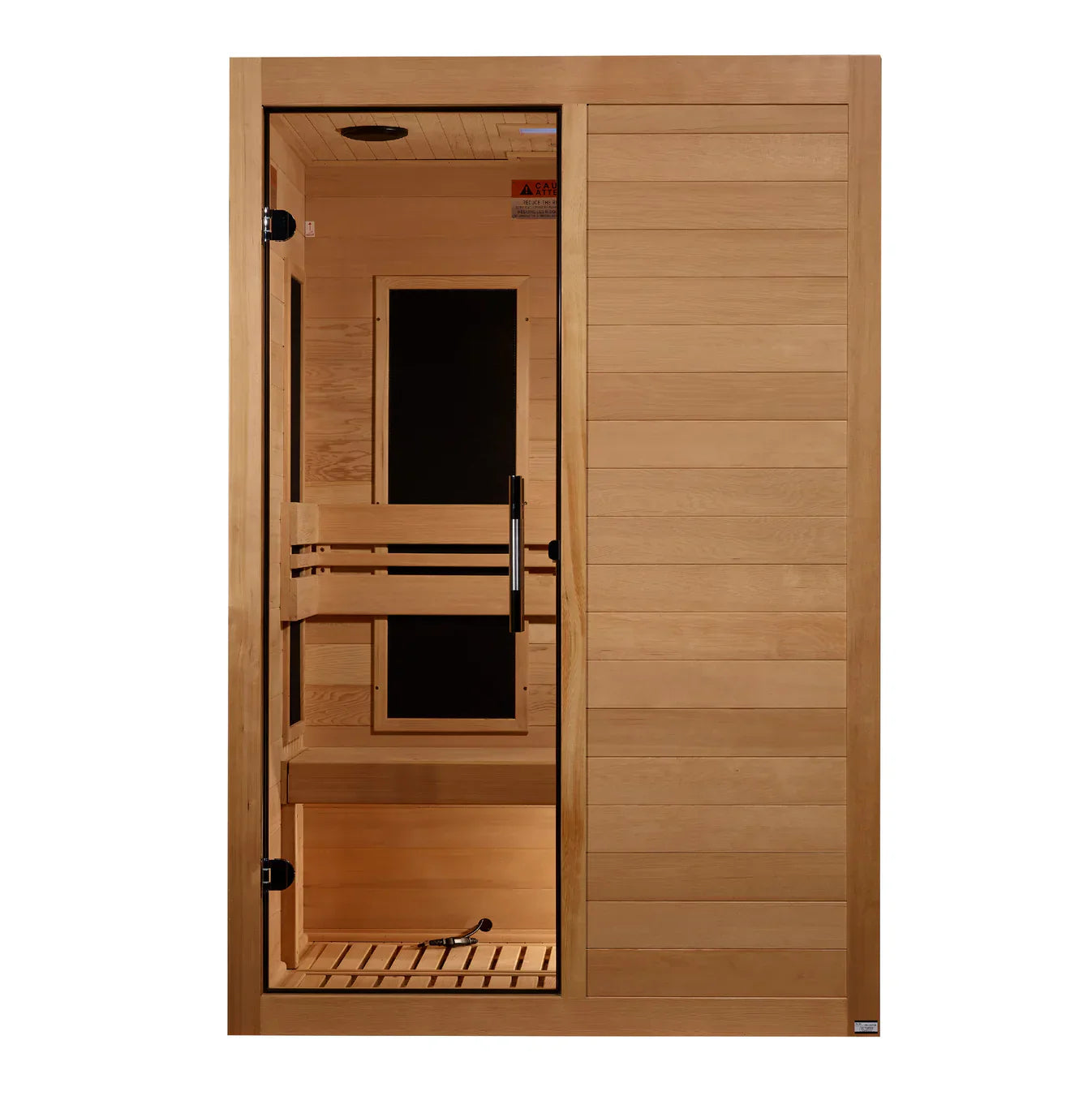 New 2026 Model Dynamic “Lucca” 2 Person Low EMF FAR Infrared Sauna DYN-6215-05
