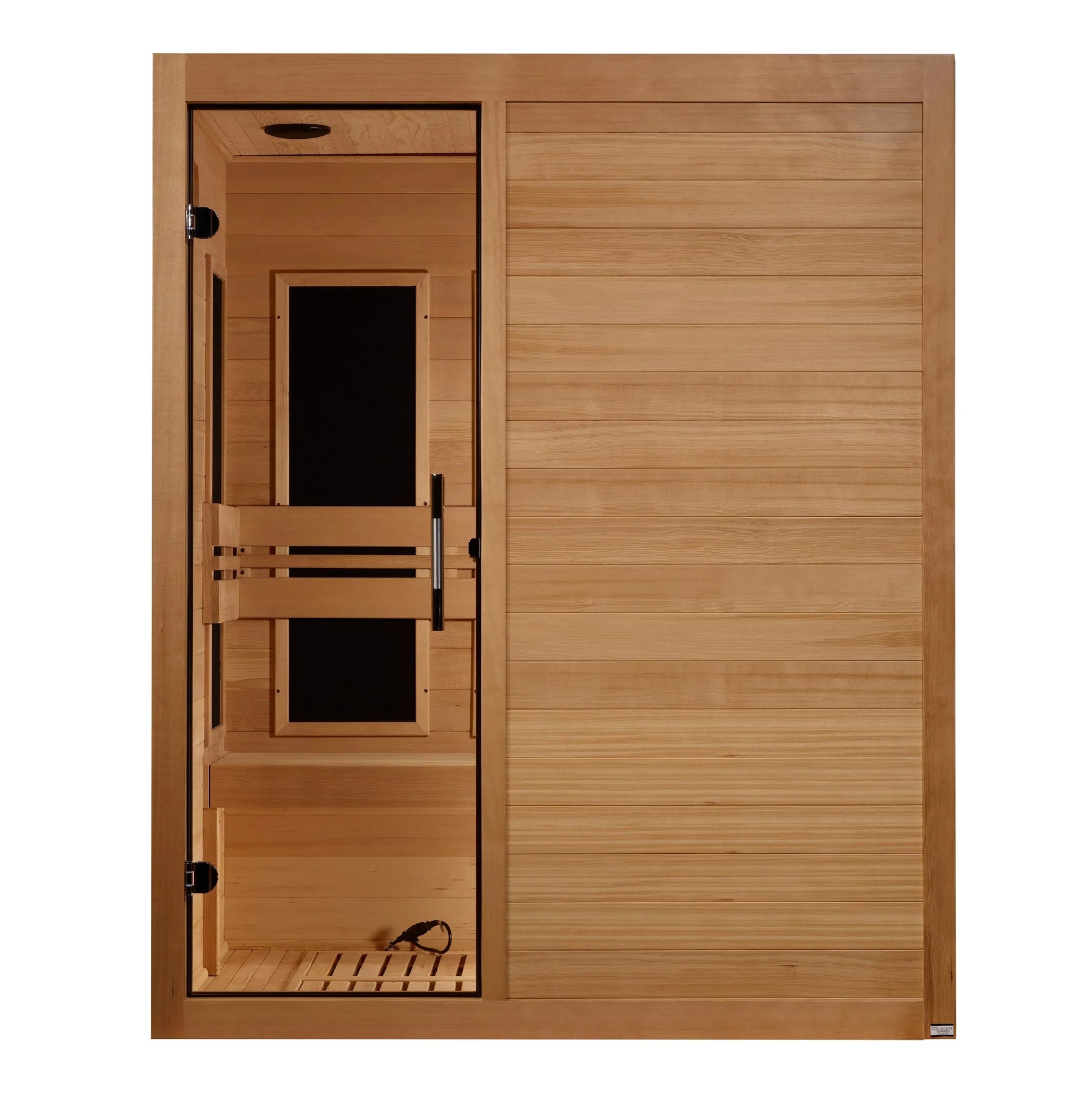 Maxxus 3-Person S-Line Low EMF FAR Infrared Sauna - Canadian Hemlock MX-S306-01