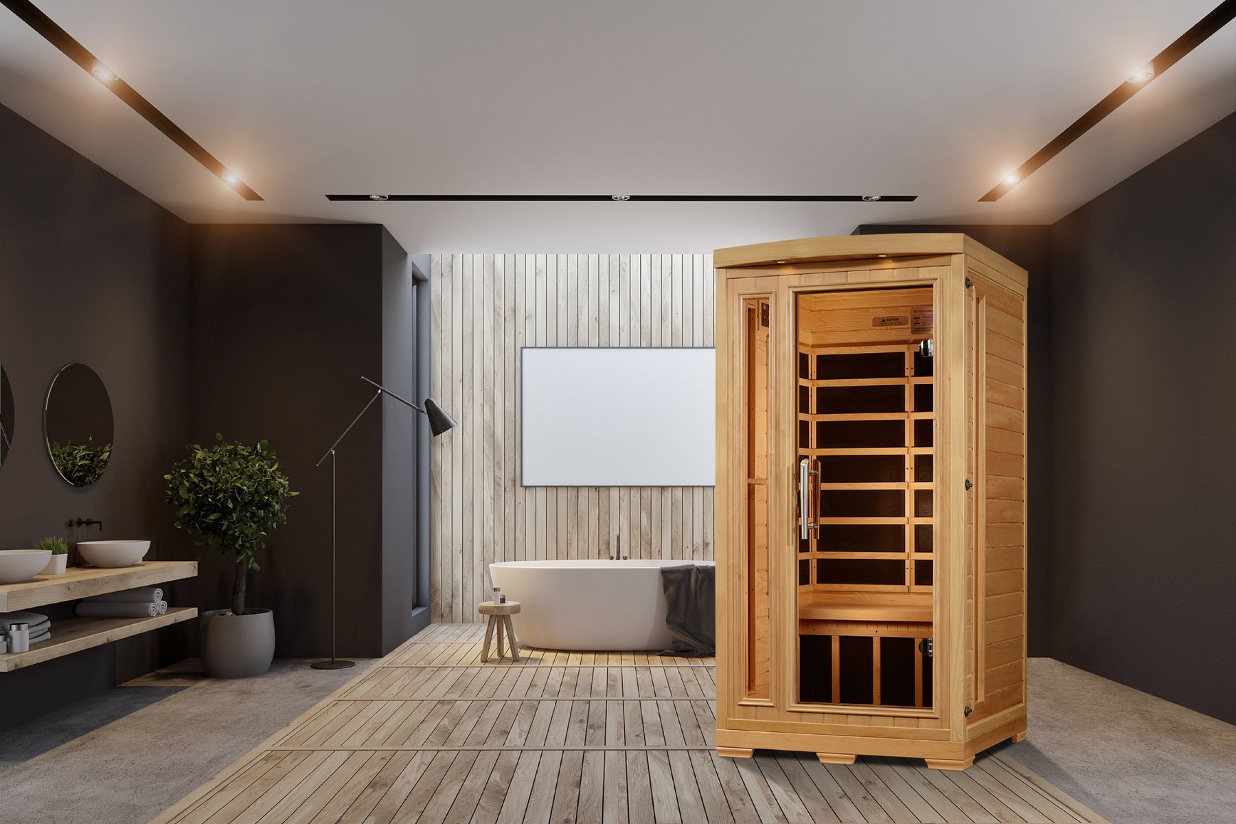 Pro 6 Madison 1-2 Per Near Zero EMF FAR Infrared Sauna (2025 Edition)