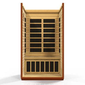 Dynamic "San Marino" 2-person Low EMF FAR Infrared Sauna DYN-6206-01