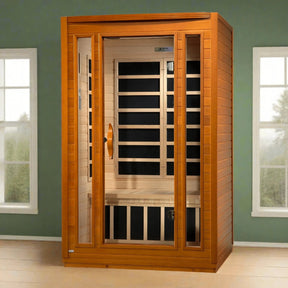Dynamic San Marino Elite 2-person Ultra Low EMF FAR Infrared Sauna - DYN-6206-01 Elite