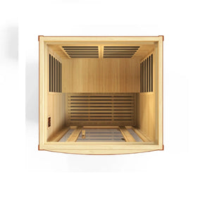 Dynamic San Marino Elite 2-person Ultra Low EMF FAR Infrared Sauna - DYN-6206-01 Elite