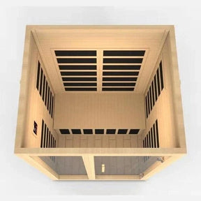 Dynamic "Santiago" 2-person Low EMF FAR Infrared Sauna DYN-6209-01