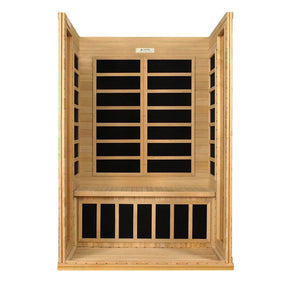 Dynamic "Versailles" 2-person Low EMF FAR Infrared Sauna DYN-6202-03