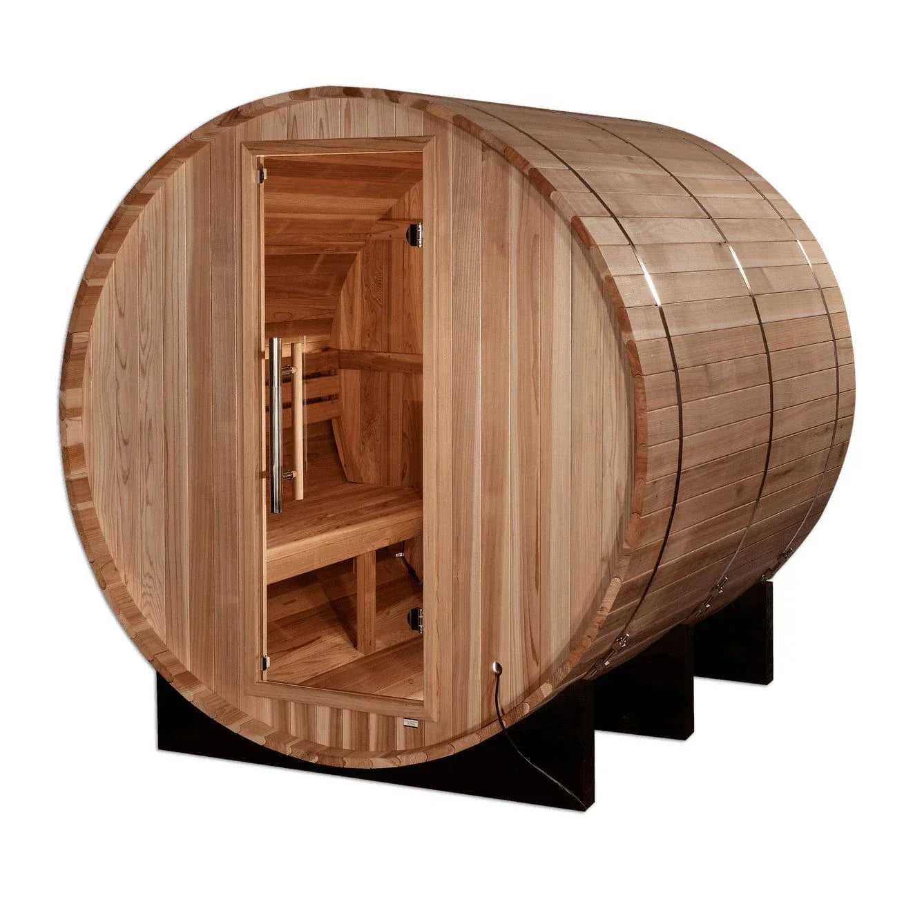 Golden Designs "Arosa" 4 Person Barrel Traditional Sauna GDI-B004-01