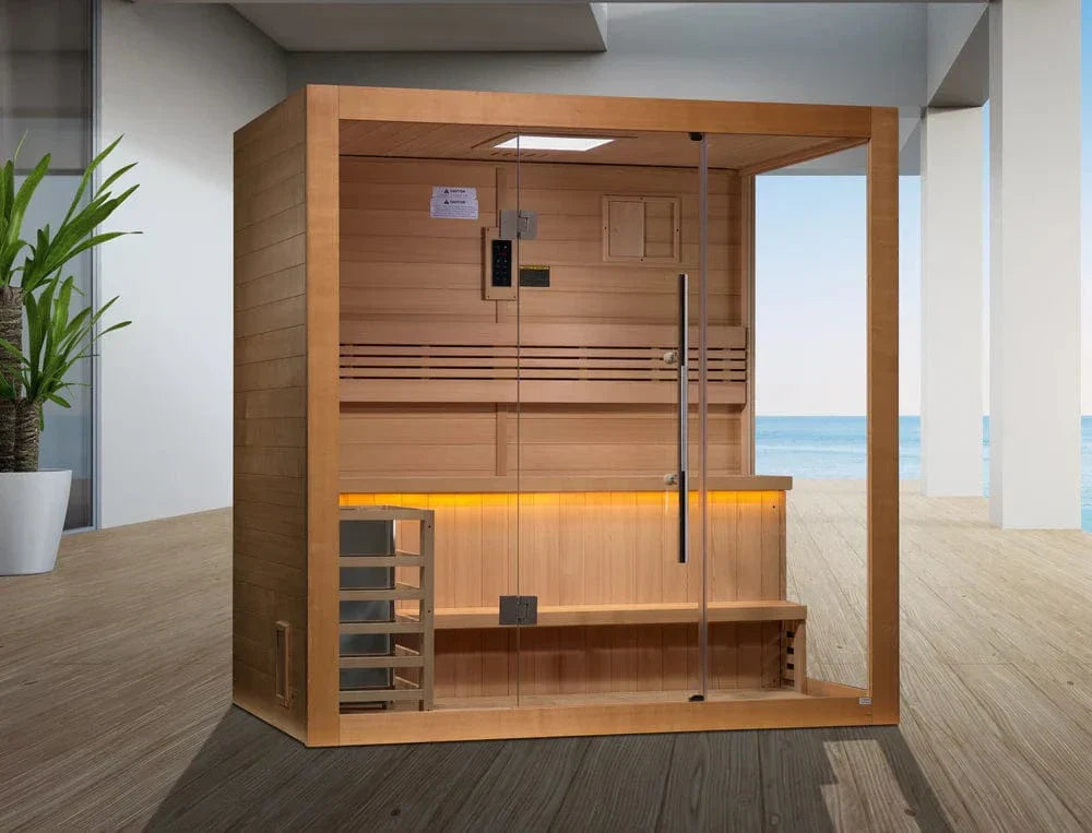 Golden Designs "Forssa Edition" 3 Person Indoor Traditional Sauna GDI-7203-01