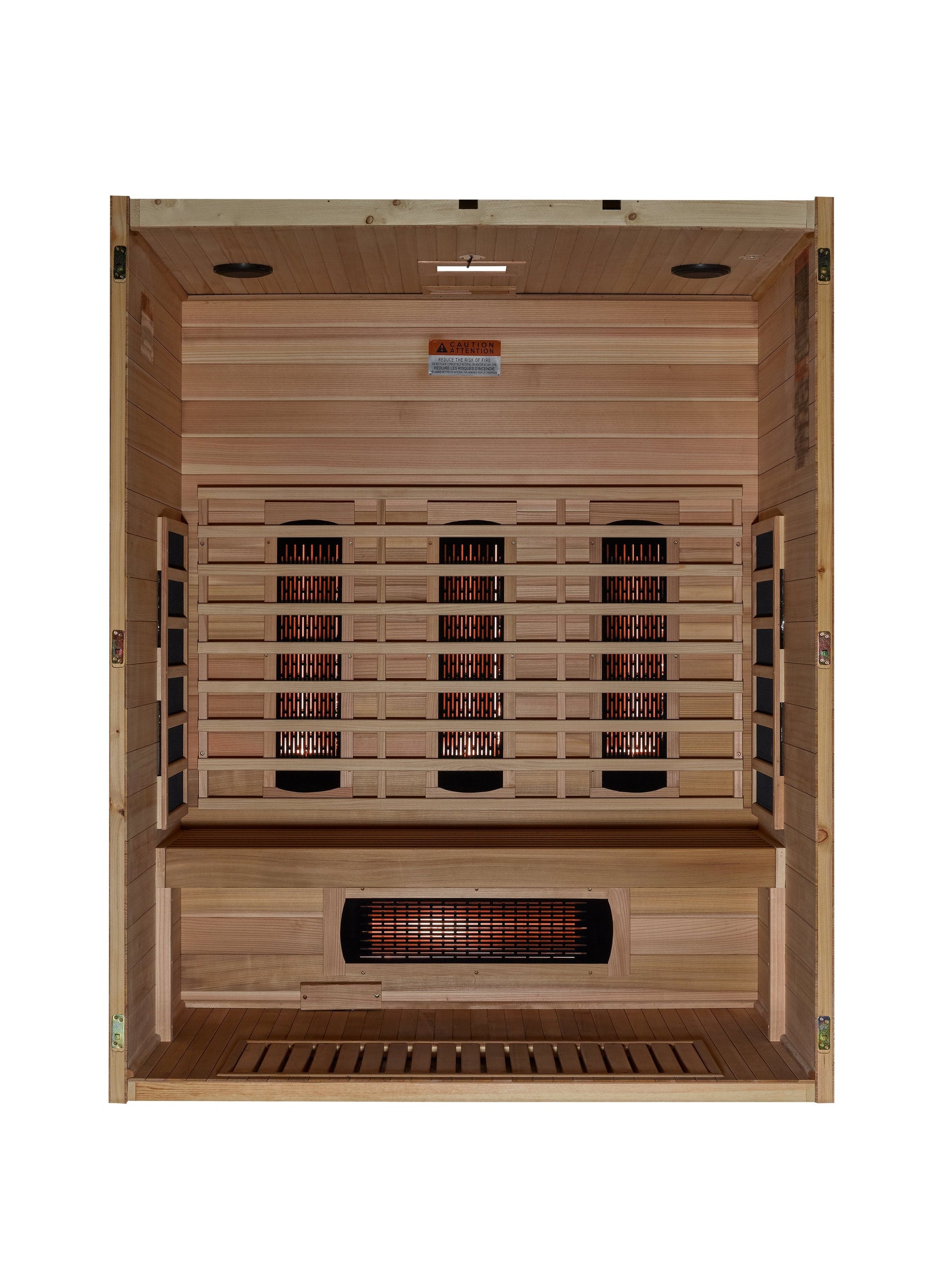 Golden Designs S-Line MX-S306-01-FS-PC Maxxus Full Spectrum Infrared Sauna