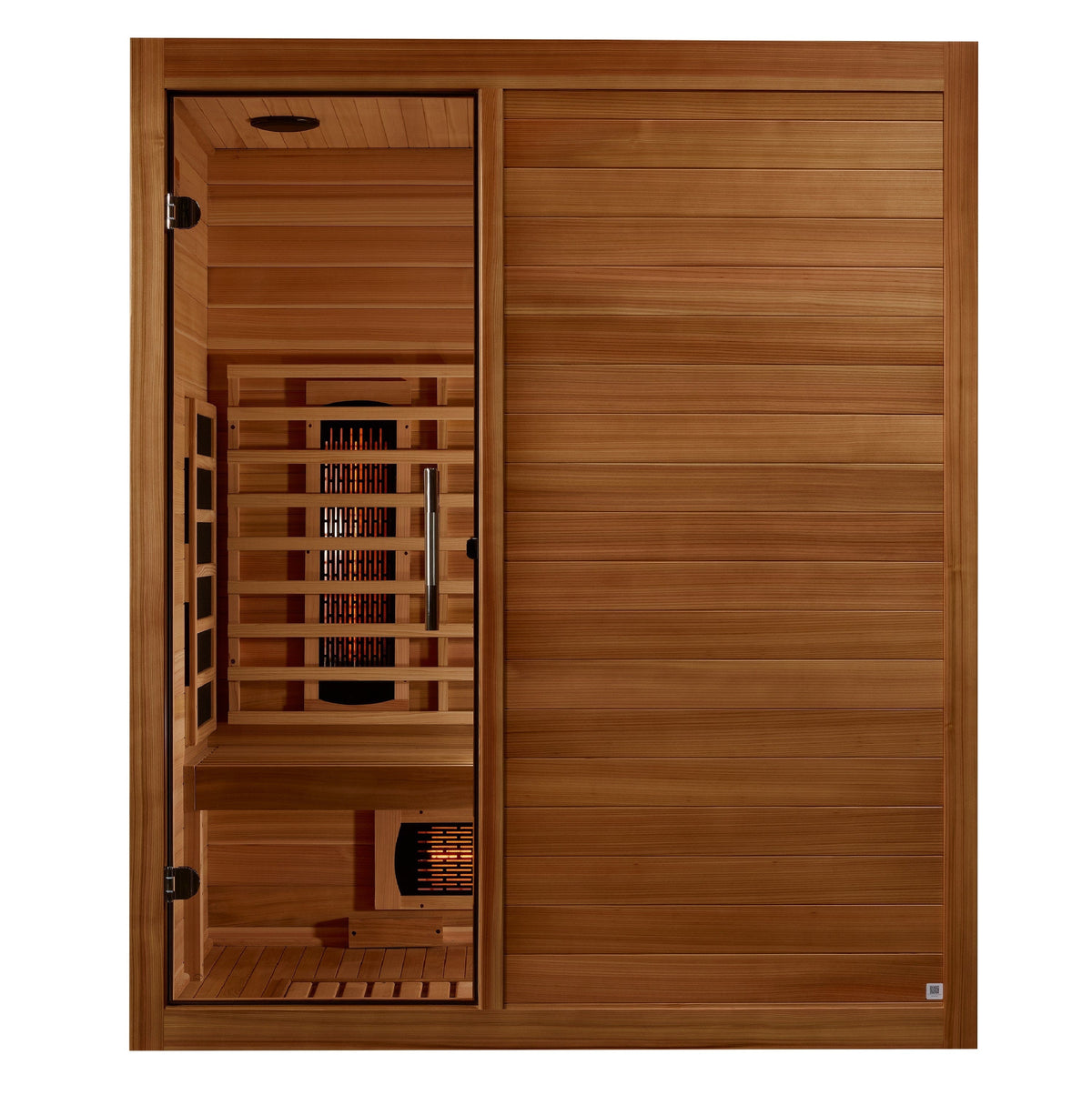 Golden Designs S-Line MX-S306-01-FS-PC Maxxus Full Spectrum Infrared Sauna