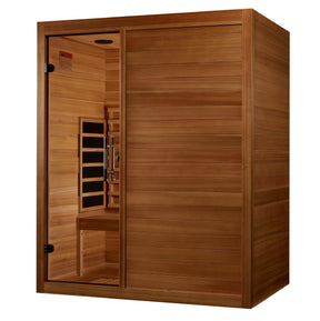 Golden Designs S-Line MX-S306-01-FS-PC Maxxus Full Spectrum Infrared Sauna