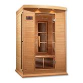 Maxxus 2-Person Low EMF FAR Infrared Sauna Canadian Hemlock MX-K206-01