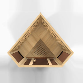 Maxxus 3-Person Low EMF FAR Infrared Sauna Canadian Hemlock MX-K356-01