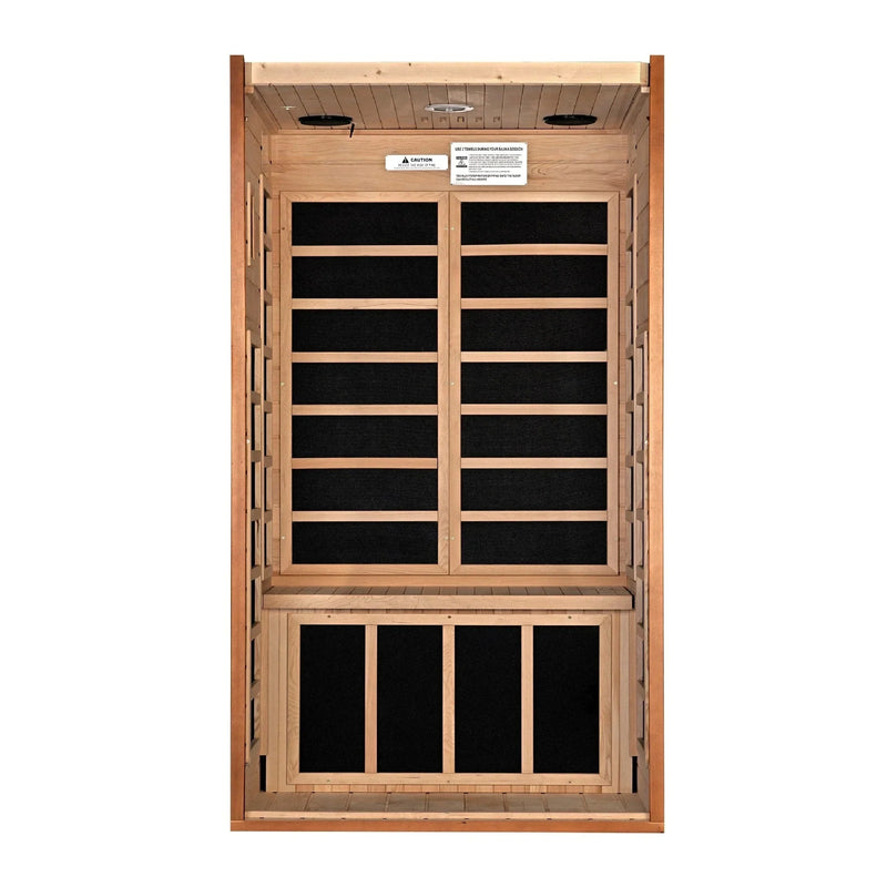 Dynamic Avila Elite 1-2-person Ultra Low EMF FAR Infrared Sauna - DYN-6103-01 Elite