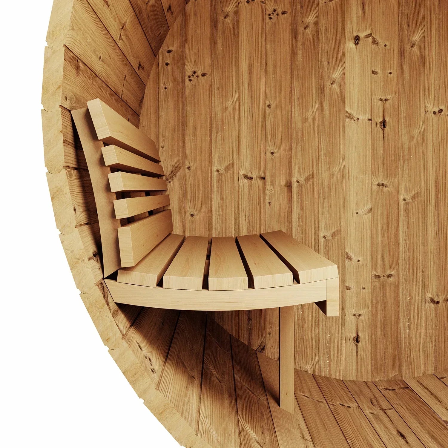 SaunaLife Model E6 3 Person Barrel Sauna